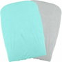 Domiva Juego de 2 Fundas Cambiador Aqua / Pearl
