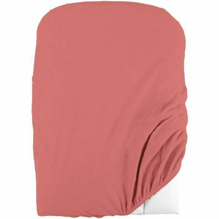Domiva Juego de 2 fundas para cambiador - 50 x 75 cm - Blanco/Terracota
