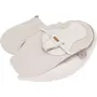 Domiva Cojín de Lactancia Multifuncional NOVA - 202 cm - 4 en 1 - Soft Nova - Pearl