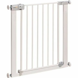 Safety 1st Barrera de seguridad para niños con cierre automático, 73-80 cm, blanco