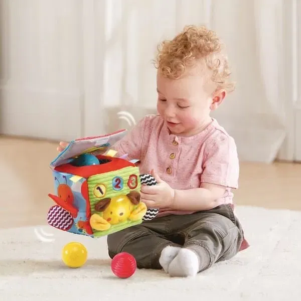 Vtech Baby 528205 Cubo Interactivo del Despertar Sensorial para Bebés de 3 a 24 Meses