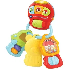 Vtech Baby Mi Sonajero Mágico Pequeñas Llaves Bebé con Detector de Movimiento, Sonidos, Frases y Luces