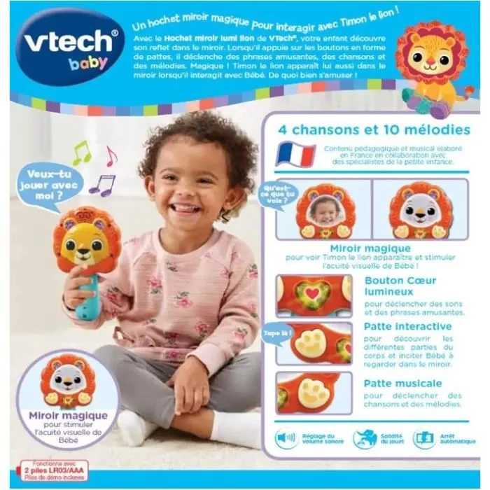 Juguete educativo Vtech Baby Lumi Lion