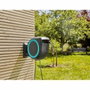 Gardena RollUp L Enrollador de manguera automático de pared, 30 m, Turquesa