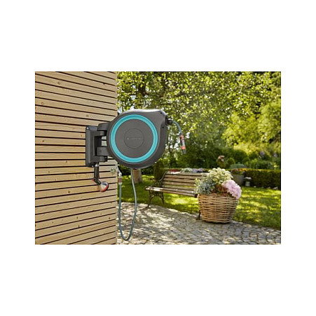 GARDENA Portamanguera de pared RollUp XL 35 m