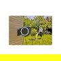 GARDENA Wand-Schlauchbox RollUp, Carrete de Pared Automático para Manguera, Incluye Manguera 30 m (1,3 cm), Negro/Azul/Gris