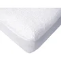 Toison D'Or Protector de colchón impermeable 100% algodón 80x190 cm blanco