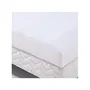 Toison D'Or Protector de colchón impermeable 100% algodón 80x190 cm blanco