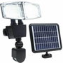 Lumi Jardin Douglas Proyector solar Blanco con detector de movimiento
