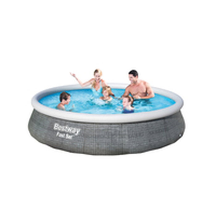Bestway Piscina Hinchable Adulto Aro Ratan con Depurador 396x84 cm Jardin 57376 Bestway Piscina Hinchable Adulto Aro Ratan con Depurador 396x84 cm Jardin 57376