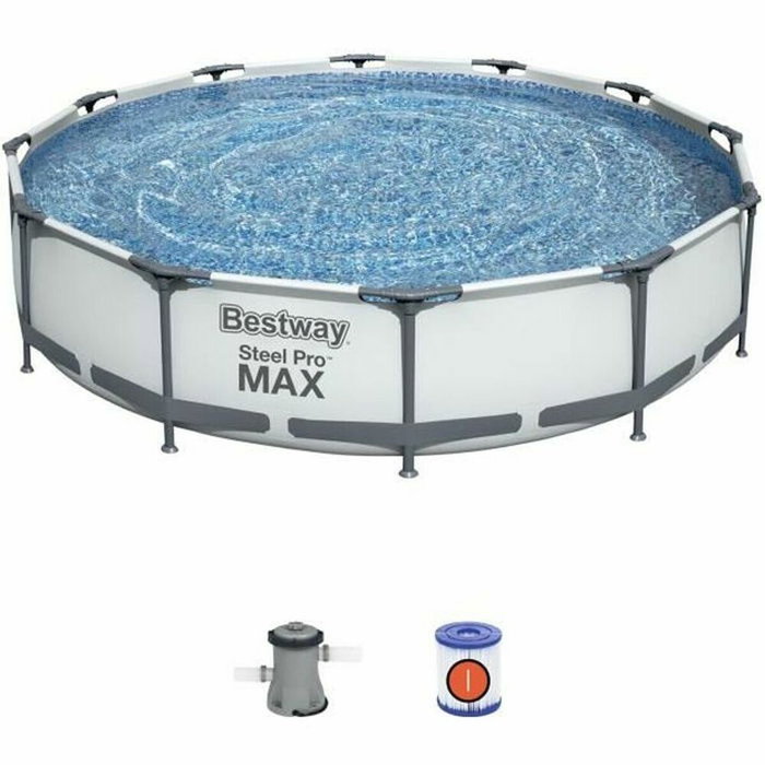 Bestway Steel Pro Max Piscina Elevada Redonda 366 x 76 cm