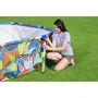 Bestway Steel Pro Piscina Elevada Redonda con Decoración de Animales