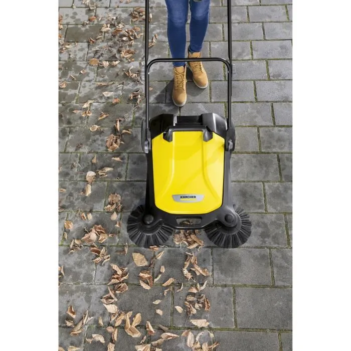 Karcher Barredora mecánica S 4 Twin - Amarillo y negro Karcher Barredora mecánica S 4 Twin - Amarillo y negro
