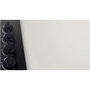 Bosch POP6B6B10 Placa de gas de 4 quemadores en vidrio templado negro