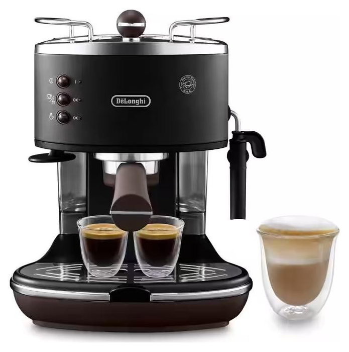 De'Longhi Icona Vintage ECOV 311.BK Negro y Chocolate