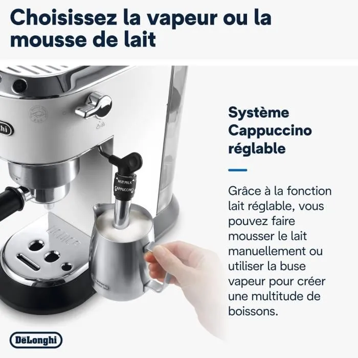 DeLonghi Dedica Style EC 685 W Blanca