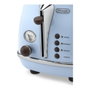 Delonghi Icona Vintage CTOV 2103.AZ Tostadora - Azul y Marrón