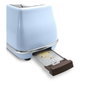 Delonghi Icona Vintage CTOV 2103.AZ Tostadora - Azul y Marrón