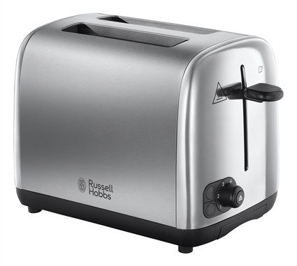 Russell Hobbs 24080-56 Tostador Adventure con Ranuras Anchas, Regulador de Tueste y Bandeja Recogemigas