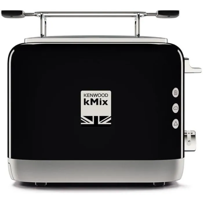 Kenwood TCX751BK kMix Tostadora, 2 Ranuras, 900W, Negro Kenwood TCX751BK kMix Tostadora, 2 Ranuras, 900W, Negro