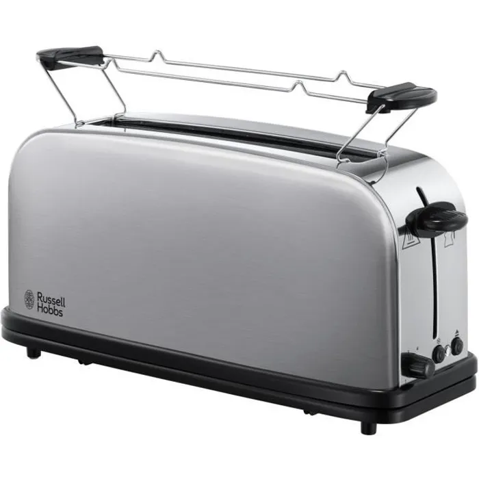 Russell Hobbs Oxford Tostadora de Ranura Alargada Acero Cepillado 21396-56 Russell Hobbs Oxford Tostadora de Ranura Alargada Acero Cepillado 21396-56
