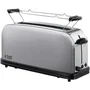 Russell Hobbs Oxford Tostadora de Ranura Alargada Acero Cepillado 21396-56