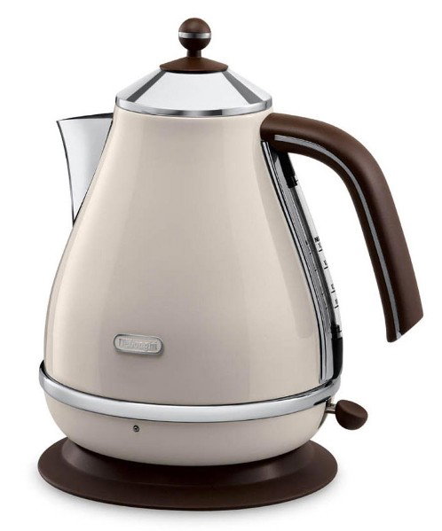 DeLonghi KBOV 2001 BG Icona Vintage Hervidor Eléctrico 1,7 L Beige