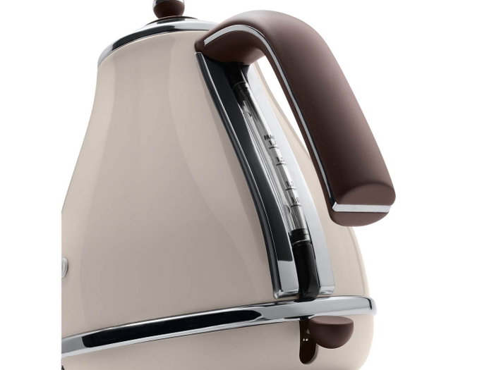 DeLonghi KBOV 2001 BG Icona Vintage Hervidor Eléctrico 1,7 L Beige