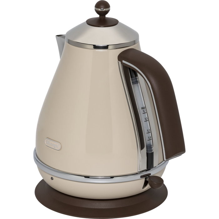 DeLonghi KBOV 2001 BG Icona Vintage Hervidor Eléctrico 1,7 L Beige