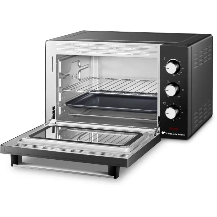 Continental Edison Minihorno MF38N Negro 38L L54,35 x AL36,6 x P41,15 cm