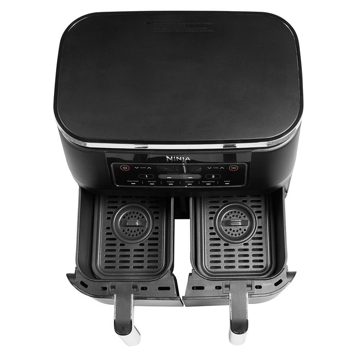Ninja AF300EU Freidora de Aire Caliente Foodi Dual Zone, Doble Zona, 7.6 L