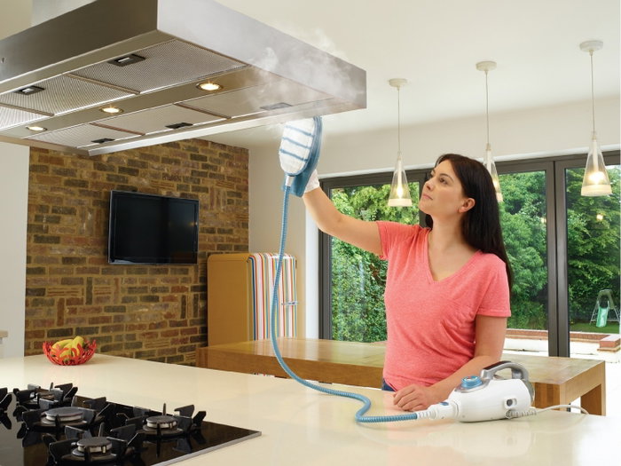 Black + Decker FSMH1351SM Steam Mop 9 en 1 con módulo SteaMitt