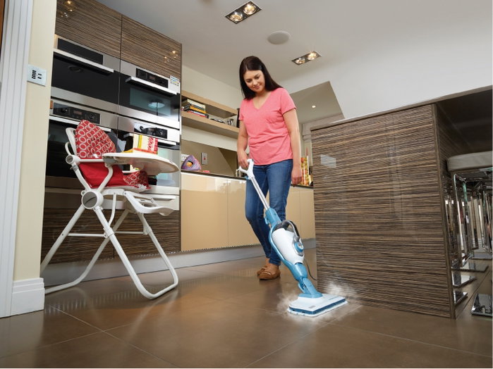 Black + Decker FSMH1351SM Steam Mop 9 en 1 con módulo SteaMitt