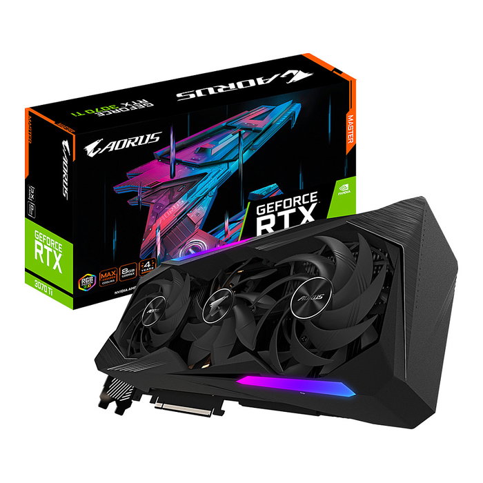 Gigabyte AORUS GeForce RTX 3070 Ti MASTER 8GB GDDR6X Gigabyte AORUS GeForce RTX 3070 Ti MASTER 8GB GDDR6X