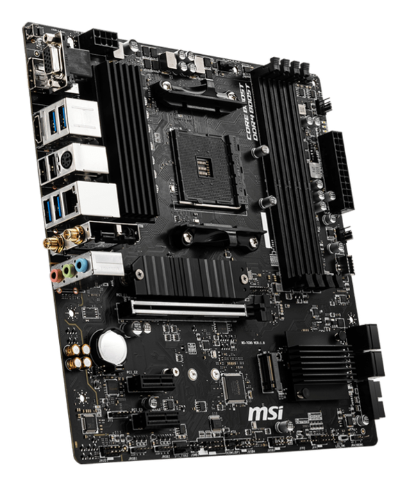 MSI PRO-VDH WiFi Placa Base AMD B550 Zócalo AM4 micro ATX DDR4 SATA III Wi-Fi 5 (802.11ac) Bluetooth 4.2