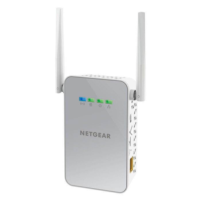 NETGEAR Powerline PLW1000 Kit de Adaptadores WiFi AC y Gigabit Ethernet Blanco