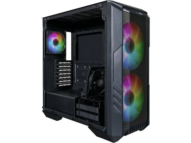 Cooler Master HAF 500 Caja Midi Tower Negra con Vidrio Templado y ARGB Cooler Master HAF 500 Caja Midi Tower Negra con Vidrio Templado y ARGB