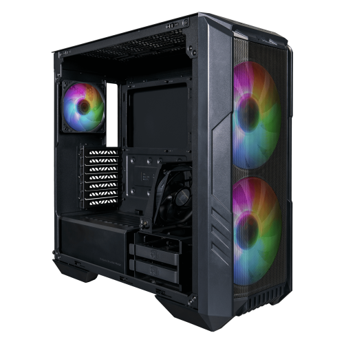 Cooler Master Caja HAF 500 E-ATX ARGB Negra Cristal Templado Torre Midi PC H500-KGNN-S00