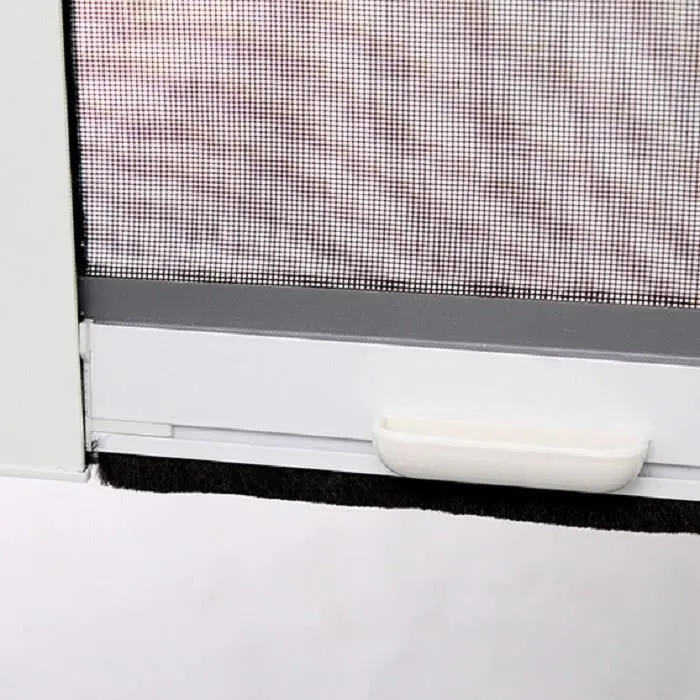 Stor Insect Pantalla Enrollable PVC Ventana H145 x L100 cm Mosquitera Vertical Fibra Vidrio Gris