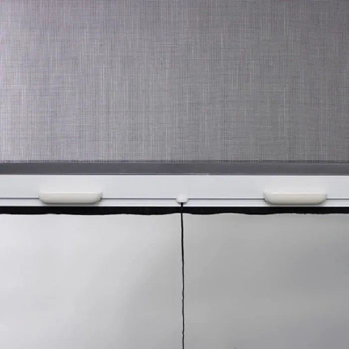 Stor Insect Pantalla Enrollable PVC Ventana H145 x L100 cm Mosquitera Vertical Fibra Vidrio Gris