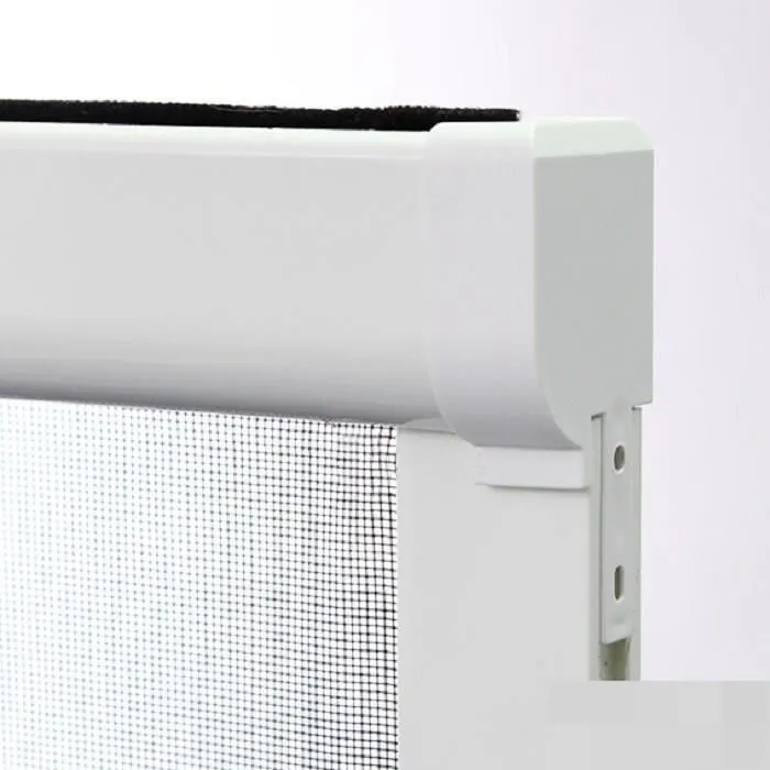 Stor Insect Pantalla Enrollable PVC Ventana H145 x L100 cm Mosquitera Vertical Fibra Vidrio Gris