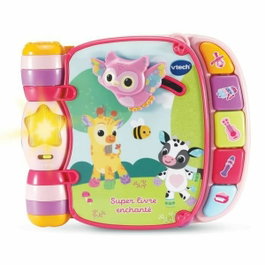 Vtech Baby Libro Super Encantado de Gatitos Bebé - Rosa