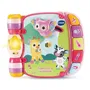 VTECH BABY Libro Super Encantado de Gatitos Bebé Rosa Interactivo y Musical para Niños de 6 a 36 Meses con Canciones y Luces