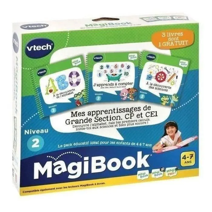 VTECH MagiBook Mi aprendizaje en Sección Grande CP y CE1 Idioma francés