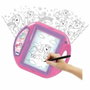 Lexibook Proyector de dibujo de unicornios con patrones y sellos