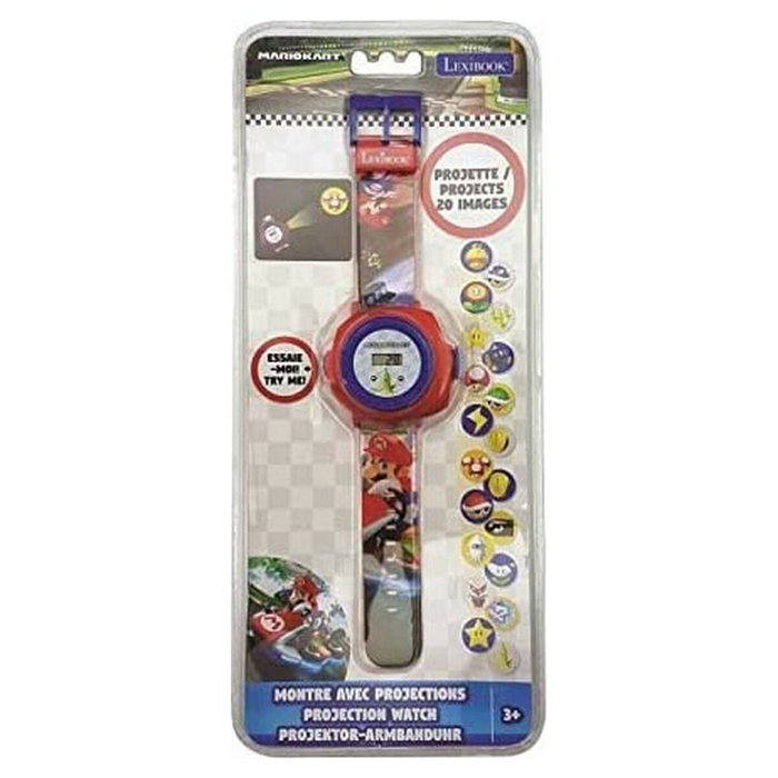 LEXIBOOK Reloj proyector digital Super Mario Bros LEXIBOOK Reloj proyector digital Super Mario Bros
