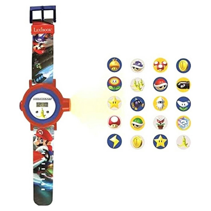 LEXIBOOK Reloj proyector digital Super Mario Bros LEXIBOOK Reloj proyector digital Super Mario Bros