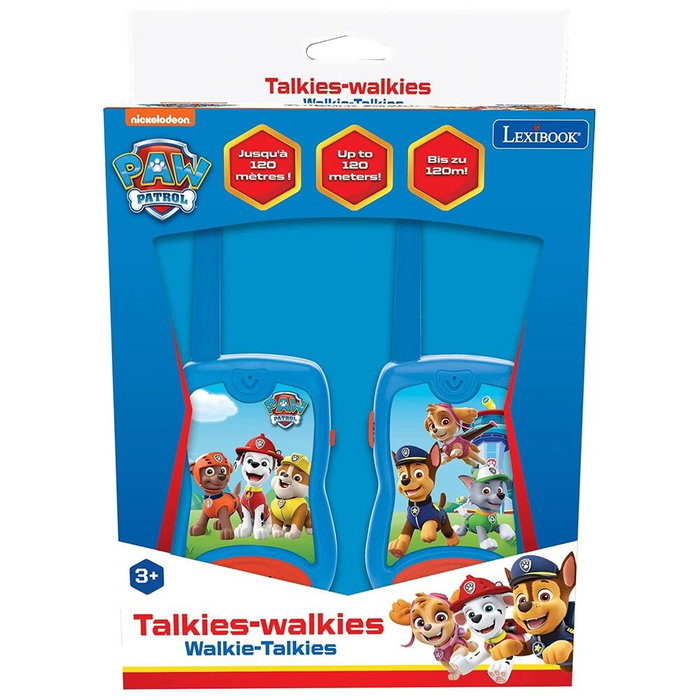 LEXIBOOK Walkie Talkies Patrulla Canina hasta 120 m