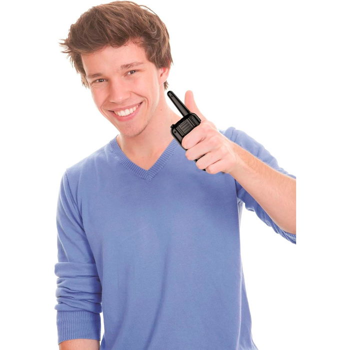 Lexibook Walkie Talkies Digitales TW58, 8 Km de Cobertura, 8 Canales, Supresión de Ruido y Linterna para Niños +3 Años