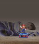 Lexibook Despertador Digital Super Mario con Luz de Noche 3D y Efectos Sonoros, 15x10x20 cm, para Niños